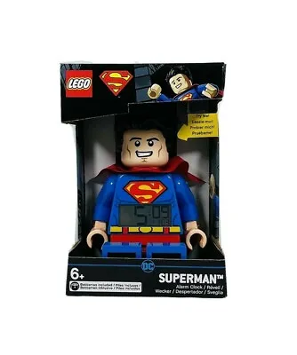 LEGO DC Batman And Superman Digital Alarm Clock Sounds And Light 6+ • $59.99