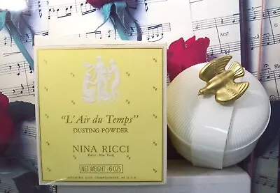 Nina Ricci L'Air Du Temps Dusting Powder 6.0 Oz. Vintage. NWB • $299.99