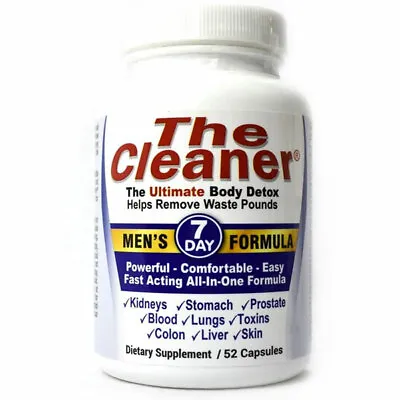 The Cleaner 7 Day Mens Formula The Ultimate Detox • $17.65