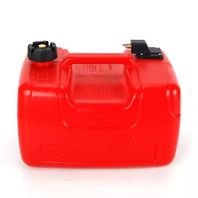 Portable 3.2 Gallon Marine Outboard Boat Motor Gas Tank External Fuel Tank 12L • $42.76