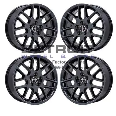 18  Ford Mustang Pvd Black Chrome Wheels-w Rims Factory Oem 3886 Exchange 200... • $625.50