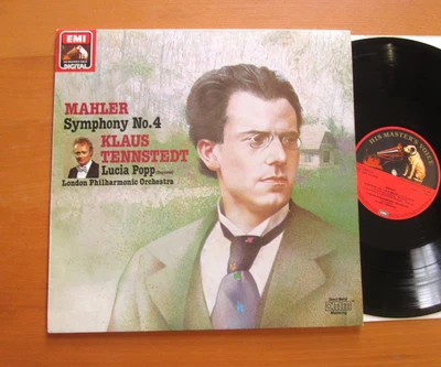 £9.99 • Buy ASD 4344 Mahler Symphony No. 4 Klaus Tennstedt Lucia Popp EMI Digital NEAR MINT