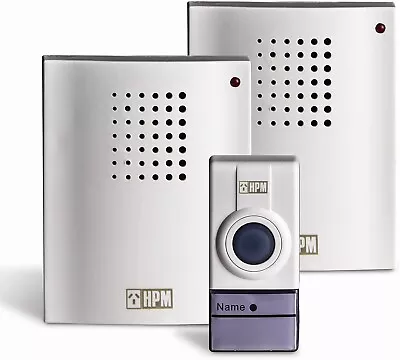 HPM Wireless Door Chime With 2 Receivers White Model (D642/012R)  • $102.68