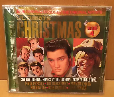 Ultimate Christmas CD Volume 4 Elvis Bing Denver Beach Boys SEALED • $9