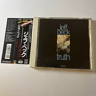 Jeff Beck - Truth (CD 1991) Japan Tocp-6317 Obi • $29.99