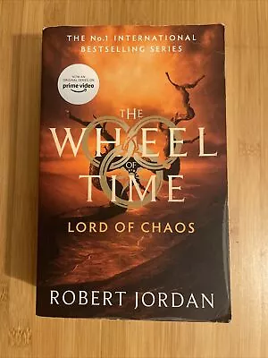 Robert Jordan Lord Of Chaos #6 The Wheel Of Time Now TV Series On Prime Fantasy • $10.95