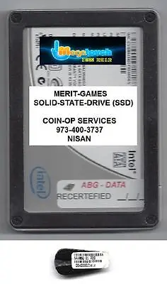 Merit Solid-state-drive(ssd) Ion 2012 (no Moving Parts) Sata Drive+key Megatouch • $149.99