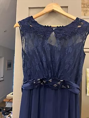 Coast Blue Prom Bridesmaid Dress Worn Once Size 8 • £9.99