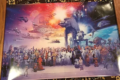 $149.99 • Buy Star Wars Celebration Episode III Tsuneo Sanda Signed Numbered Poster 134/200