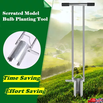 31.5'' Bulb Planter Tools / Vegetable Seedling Tool / Manual Plant Transplanter • £23.50