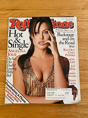 Vintage Rolling Stone Magazine Issue 928 Aug 7 2003 Angelina Jolie Red Hot Chili • $14.99