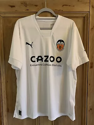 Valencia Home Football Shirt 2022/23 Puma XL – Never Worn • £20