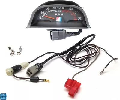 1970 AMC Rebel Hood Tach 5000 Red Line RPM 8000 RPM Max W/ Wire Harness • $287.99