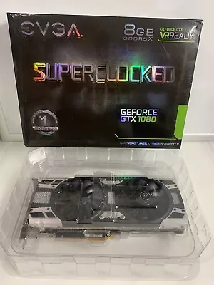 Nvidia EVGA Superclocked GTX1080 8GB Graphics Card • $350