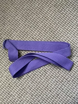 Purple Yoga D Ring Strap Belt • £2