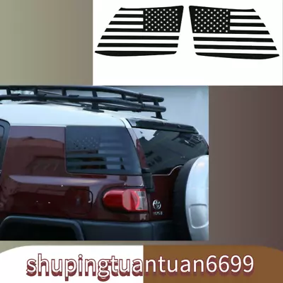 Fit For Toyota FJ Cruiser 2007-2014 American Flag Rear Side Window Sticker Cover • $42.32