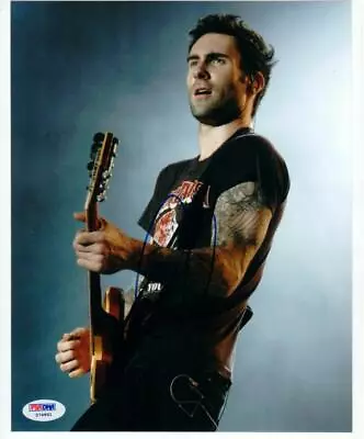 Adam Levine Maroon 5 Signed 8x10 Photo PSA/DNA Auto • $349.99