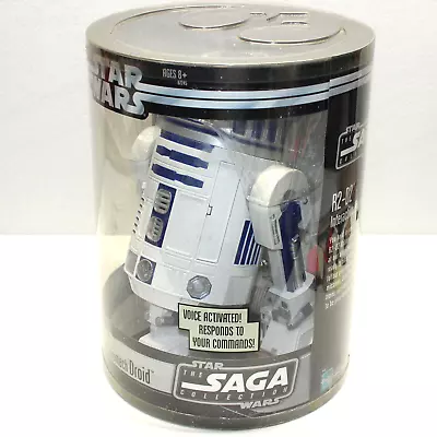 NEW STAR WARS R2D2 ASTROMECH DROID Interactive Robot Hasbro COMPLETE In ORIGINAL • $456.45