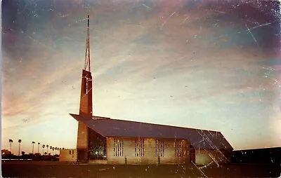 St. Paul Lutheran Church McAllen Texas Pecan Ave. Chrome Postcard 6H • $5.45