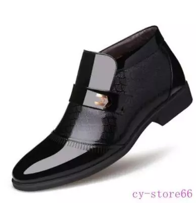 Mens Ankle Boots Dress Formal High Top  Warm Casual Work Shoes • $55.30