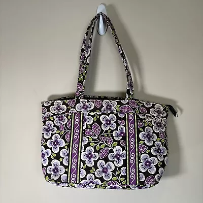 Vera Bradley Shoulder Bag Multi-color 100% Cotton Machine Wash Made In Usa • $19.99