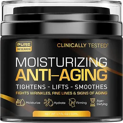 Men's Face Cream Moisturizer - Anti-Aging Cream For Men Collagen Retinol & ... • $29.77