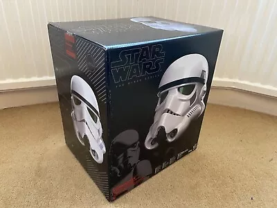 MISB: Hasbro Star Wars Black Series: Imperial Stormtrooper Electronic Helmet • £175