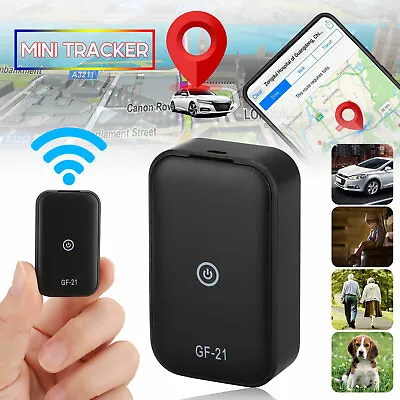 £17.98 • Buy GF21 Magnetic GSM Mini GPS Tracker Real Time Tracking Locator Device For Car