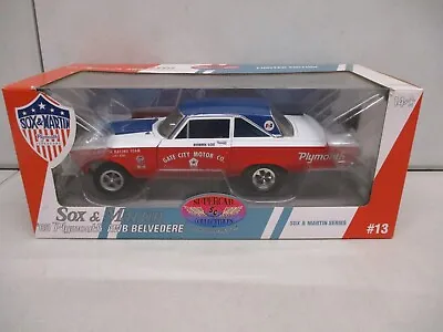Supercar Collectibles Sox And Martin 1965 Plymouth AWB Belvedere 1/18 Lot A • $174.99