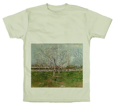Vincent Van Gogh - Orchard In Blossom Painting T Shirt  • £16.99