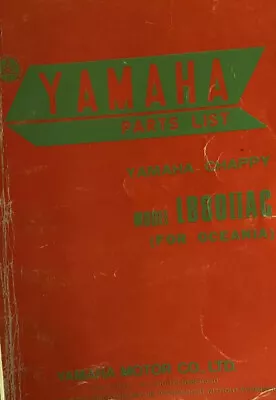 Yamaha Genuine-parts Book CHAPPY LB80IIAC 1976 • $50