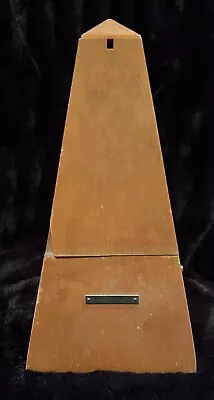 VINTAGE SETH THOMAS METRONOME WOODEN MODEL Wooden Model #7  • $10