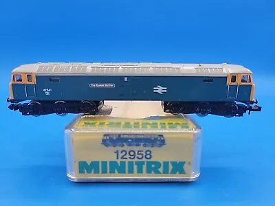 N Scale MINITRIX 12958 Class 47 BR 47541 The Queen Mother Diesel Engine Loco • $199