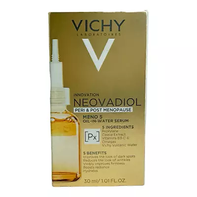 Vichy Neovadiol Peri & Post Menopause Meno 5 Oil-In-Water Serum 30ml/1.01oz. NEW • $18.95