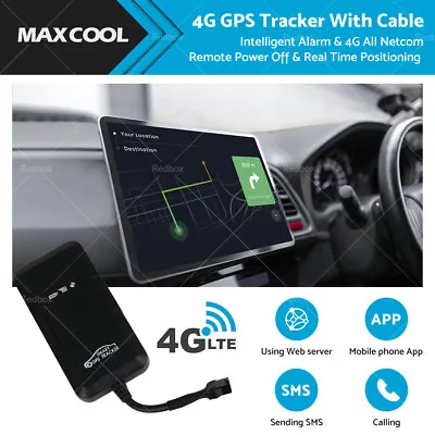 4G GPS Tracker Car Vehicle Anti Theft Real-time Tracking Device Alarm Tracker AU • $35.20