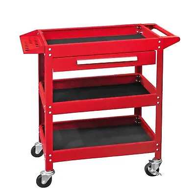 GSTANDARD Rolling Tool Cart Drawer 3-Layer Tool Oragnizer With Foam Pad • $137.28