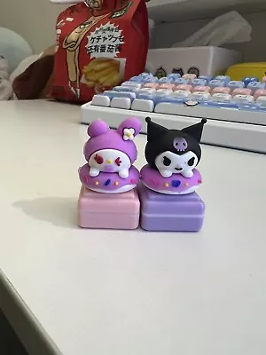 Sanrio Kuromi And My Melody Donut Figure Stamps • $10