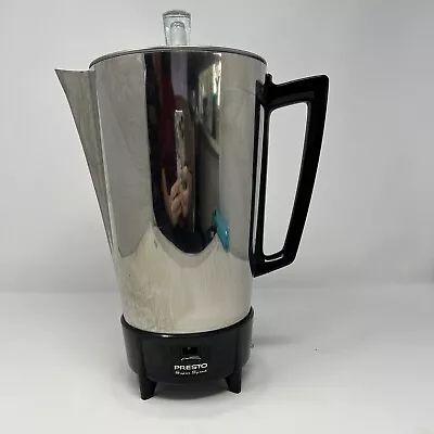 Vtg Presto PK03B SuperSpeed 12 Cup Coffee Percolator Complete Tested MCM • $34