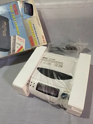 Vintage Rare SUNCA Video Tape Rewinder + Clock Led Display  VHS Video Cassette. • $40