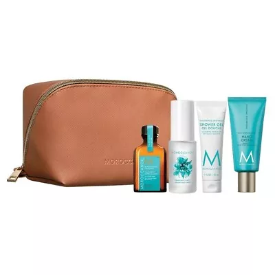 Moroccanoil Body Travel Kit(Oil/Mist/Cream/Shower Gel/Bag) • $52.95