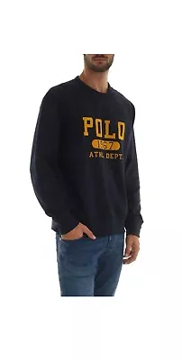 £32.99 • Buy Polo Ralph Lauren Fleece Crew Neck Polo Sweatshirt  Cruise Navy