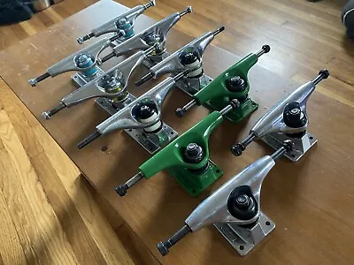 5 Sets Skateboard Trucks Lot Tensor Ruckus Venture Core Turbo 7.25 - 8.5 • $90