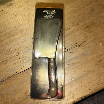$30 • Buy Chicago Cutlery MC1 5” Meat Cleaver Vintage Made In USA MC1P Unopened