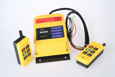 Hoist Crane Radio Industrial Wireless Remote Control Transmitter&Receive F21-4S • £115.20