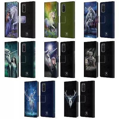 Official Anne Stokes Fantasy 2 Leather Book Wallet Case For Samsung Phones 1 • $23.95