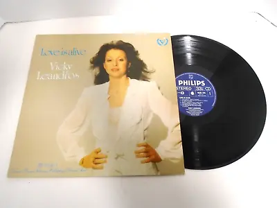 Vicky Leandros Love Is Alive Holland 1981 Lp Philips 6345 124 Chanson • $9.99