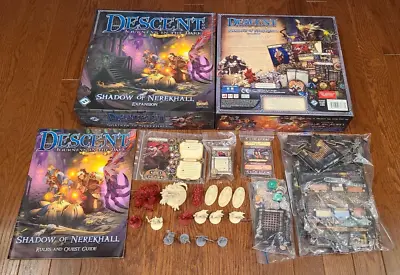 Descent Journeys In The Dark 2nd Edition Shadow Of Nerekhall Expansion • $169.99