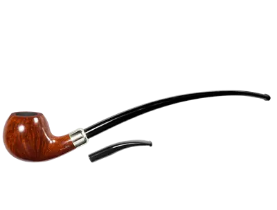 2 Stems!! Vauen 3602 Churchwarden 9mm Briar Pipe **new In Box** • $161.42