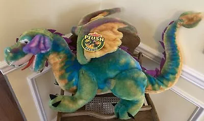 New Melissa & Doug Giant Dragon Plush 36  Mythical Creature Toy Poseable • $29.99