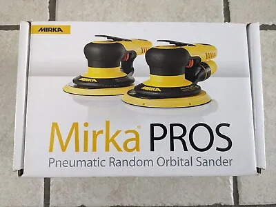 Mirka PROS Random Orbital Pneumatic Sander 5 /5mm 550NV MRP-550NV NIB • $199.99